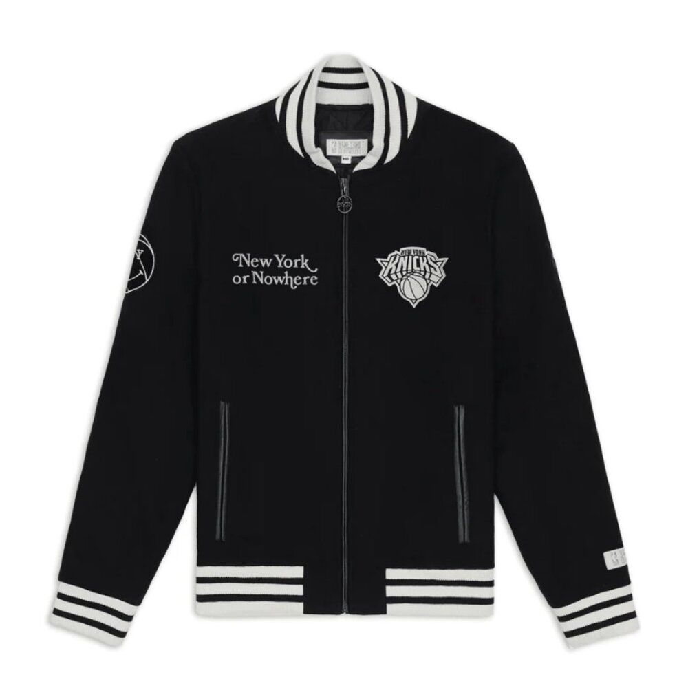 NWT NYON x Knicks Motto Always Varsity Wool Jacket